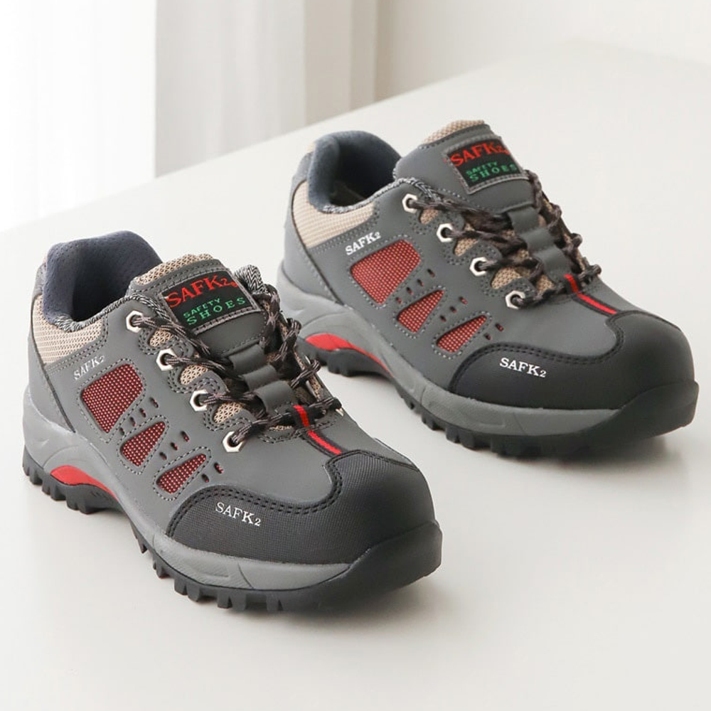 [GIRLS GOOB] Couple Light Hiking Shoes, Women's Trecking Outdoor Shoes, Synthetic Leather + Mesh - Made in Korea